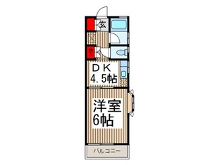 サンジュエリー所沢の物件間取画像